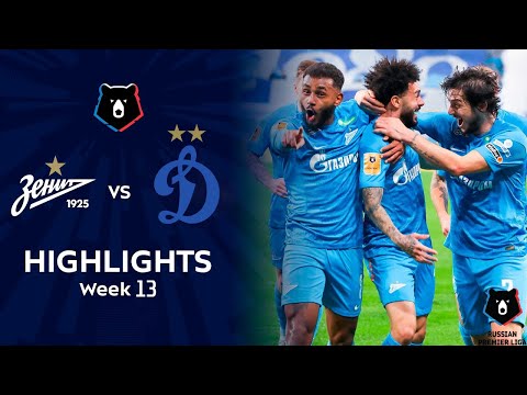 FC Zenit 4-1 Dynamo Moscow | Highlights Russian Premier league 21-22
