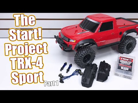 The Build Has Begun! - Traxxas TRX-4 Sport Full Upgrade Project Truck Part 1 | RC Driver