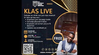 Enpòtans genyen yon estrateji fiks/backtès epi estrateji pam nan MMM lan