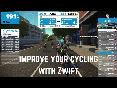ZWIFT-  Indoor Cycling Changed Forever