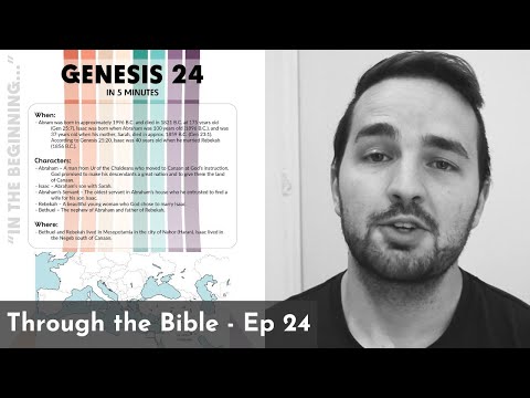 Genesis 24 Summary in 5 Minutes - 5MBS