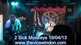 2 Sick Monkeys 19th April 2013 The Vic Swindon