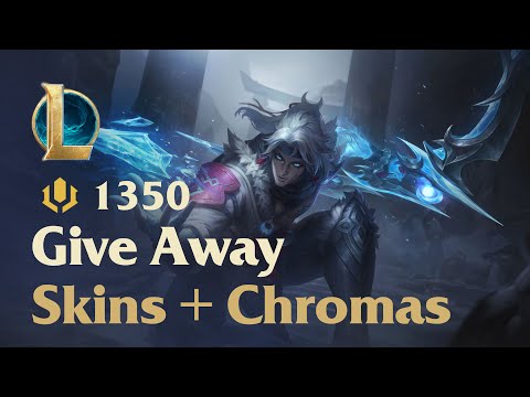 19 SKINS and Chromas Give Away!  Snow Moon Varus + Emerald Chroma