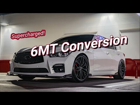 Infiniti Q50 6 Speed Manual Transmission Swap