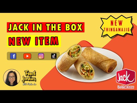 Jack in the Box Egg rolls #newthingamagic #foodvlog