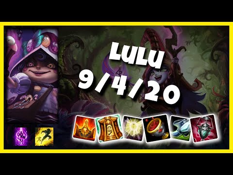 KOREAN Challenger Lulu TOP (9/4/20) vs KENNEN Gameplay Replay - Patch 10.19