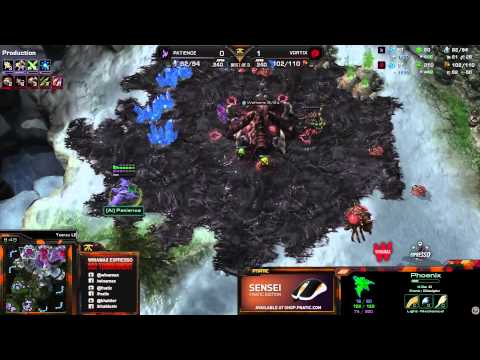 Patience vs. Vortix - Game 2 - Winamax Finals - StarCraft 2