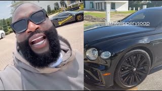 "This Monster" Rick Ross Takes Delivery Of Custom Bentley Speed Hybrid At His Star Island Mansion MQDEFAULT Thumbnail