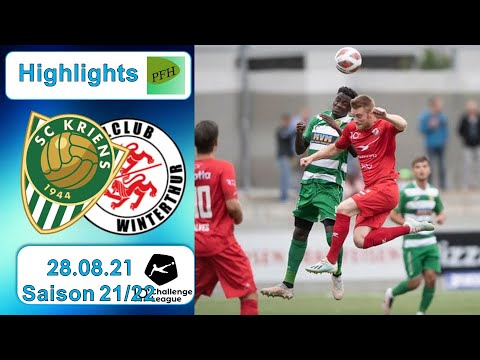 Highlights: SC kriens vs FC Winterthur (28.08.21)