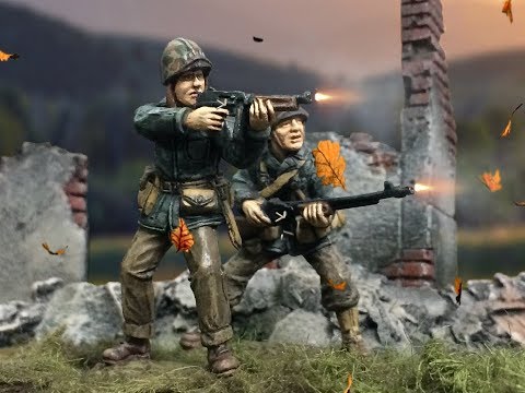 #MedalOfHorror part 4 - "The voices" - WWII army men stop motion animation