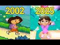 Evolution Of Dora The Explorer Games 2002 2025
