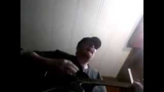 Dead man cross Canadian ragweed