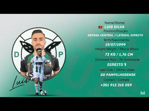 Luís Silva “Luisão” (1999) - 2021/22 - Defesa Central / Lateral Direito 🇵...