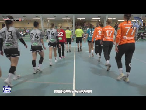 27:29 (14:12) Rostocker HC II vs. HV GW Werder - 24.09.2022