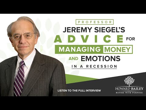 Advice for Managing Money and Emotions in a Recession