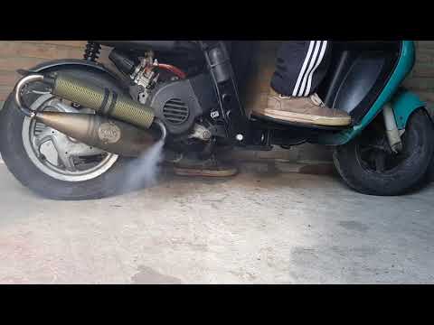 Piaggio ZIP first start Athena Racing 70cc