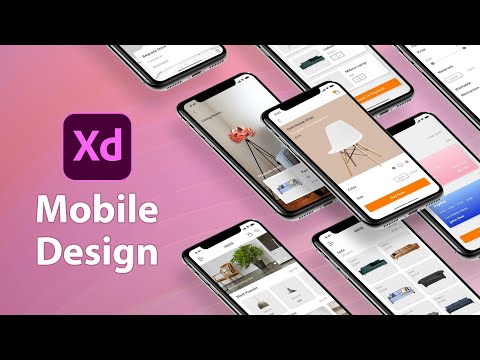 Adobe XD Mobile Design Tutorial for Beginners