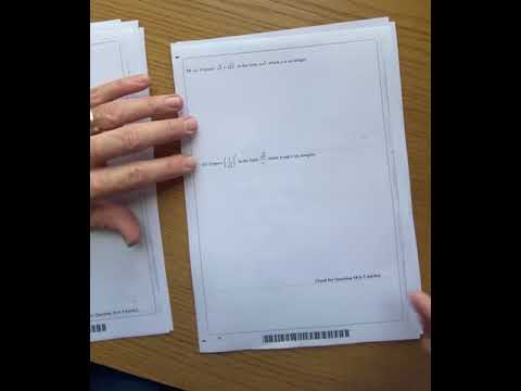 MATHS GCSE May 2019 Higher Paper 1