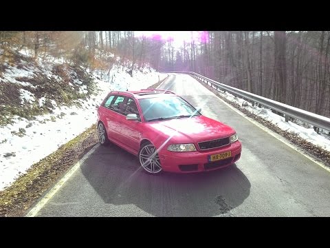 First drive of season 2016 in the Eifel with a 450bhp Audi RS4 B5