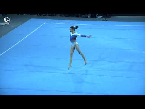 Maria CEPLINSCHI (ROU) - 2021 Artistic Europeans - Qualifications floor