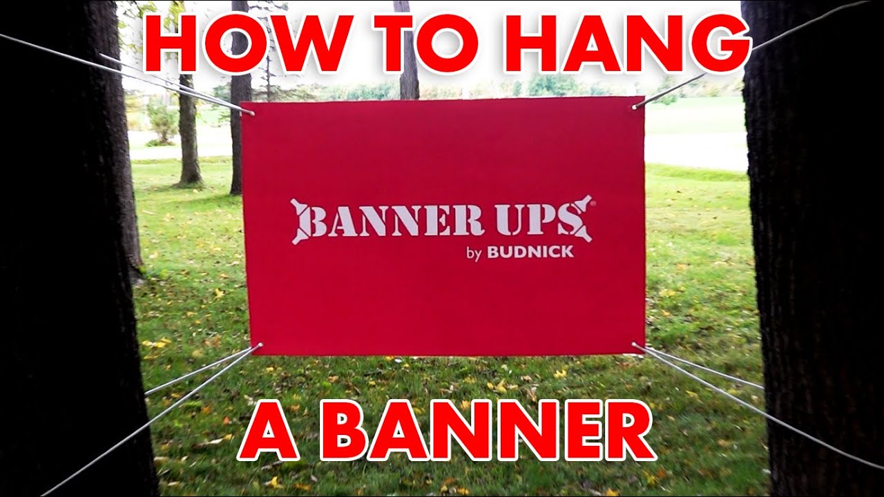 Banner Ups® Starter Kit product video