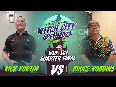 Rick Fortin vs Bruce Robbins | WDF 501 Quarterfinals | Witch City Open