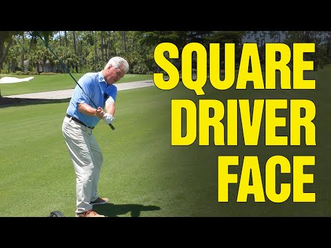 GOLF: How to Square the Club Face on a Driver (DO THIS!)
