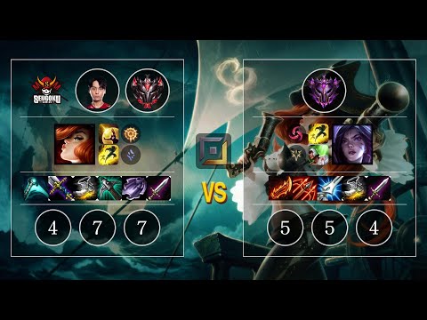 SG Blank Miss Fortune vs Kai'Sa Bot - KR Patch 10.12