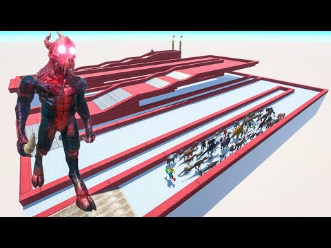 Escape From Kozarog The Demon - Last Survivor | Animal Revolt Battle Simulator