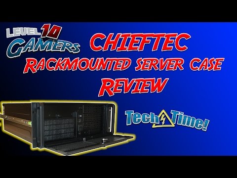 Obudowa serwerowa Chieftec Geh 19" obudowa rackowa UNC-409S-B-OP (B) video