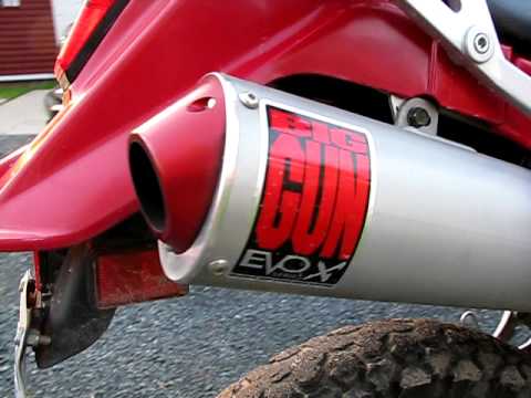 2005 Kawasaki KLR 650 with Big Gun pipe