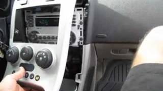 Factory Car Stereo Removal 2006 Chevrolet Equinox