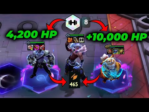Sett Squats +14,000 HP Per Round??? Lets SCALE This! TFT Set 11 (Ft. Kuboko 10,000 HP)