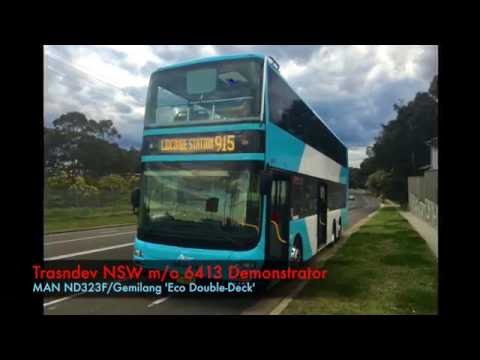 Transdev NSW m/o 6413 Demonstrator - MAN ND323F/Gemilang 'Eco Double-Deck'