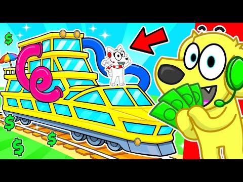 We Built a MAX LEVEL LUXURY TRAIN in Roblox?! (EXPENSIVE)