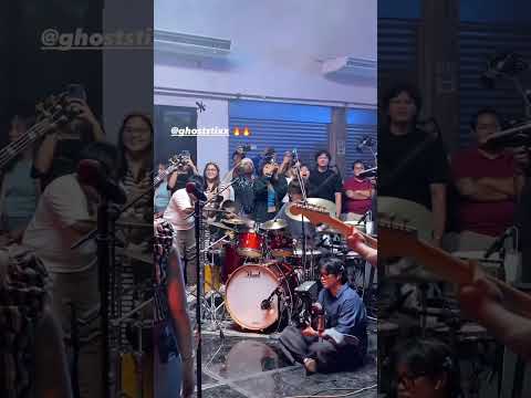 Tampururot - @sunkissedlolamusic  (Live BTS at the backyard) #drums #drummer #sunkissedlola #funk