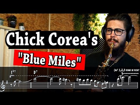 How to Nail a Shuffle Blues solo | Eric Marienthal's solo Transcription on "Blue Miles"