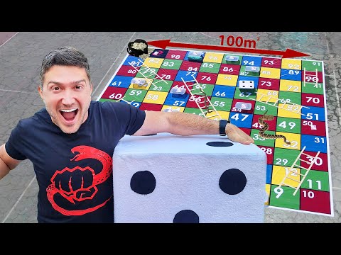 اكبر لعبة سلّم وثعبان في الشرق الأوسط