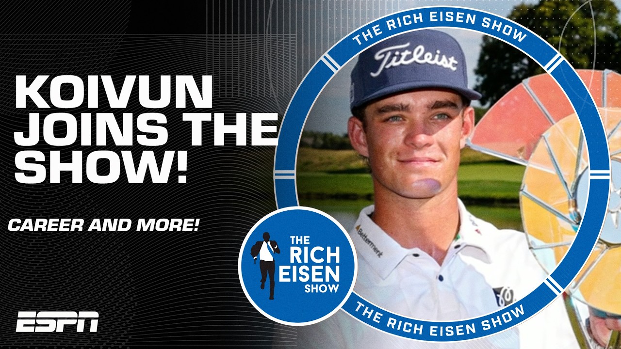 21-year-old Jackson Koivun 3M Open CHAMPION joins The Rich Eisen Show