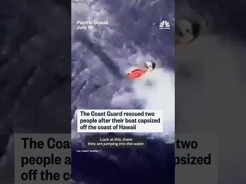 Coast Guard rescues two people off the coast of Hawaii