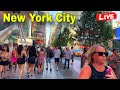New York LIVE Tuesday Evening Walk In Manhattan 12th August 2025