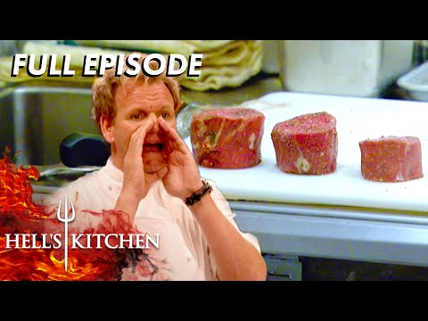 Hell's Kitchen Season 4 - Ep. 8 | Chef Cuts Off Fingertip But Still Cooks | Full Episode