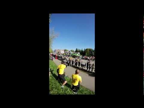 The Wheeling Dandies in the Centurion Cycling Sprint Finish
