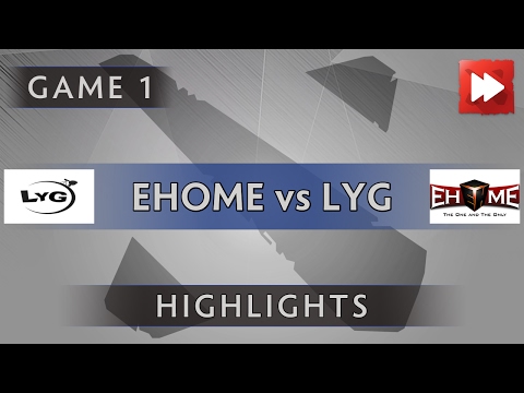 EHOME vs LYG.Gaming [Game 1] Dota 2 Professional League 2016 - Dota Highlights