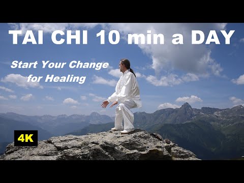 TAI CHI 10 MIN A DAY - Easy for Beginners and Powerful for Healing