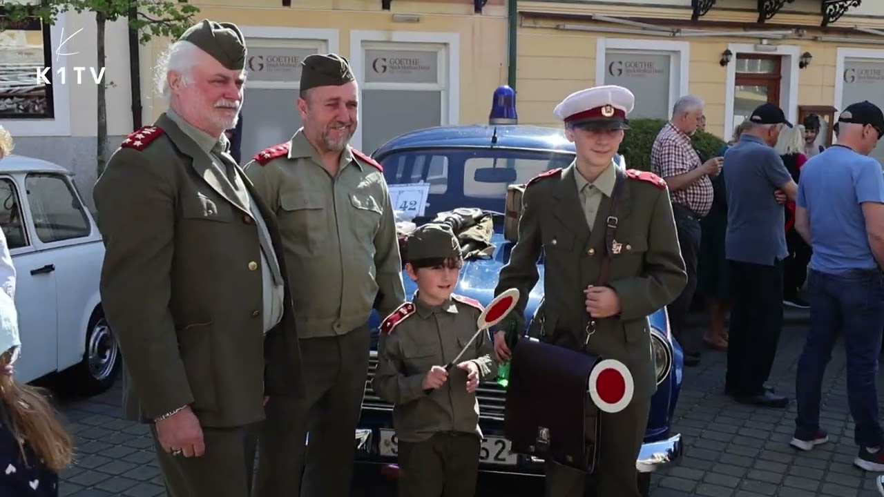 Františkovy Lázně - první májový den ve znamení veteránů