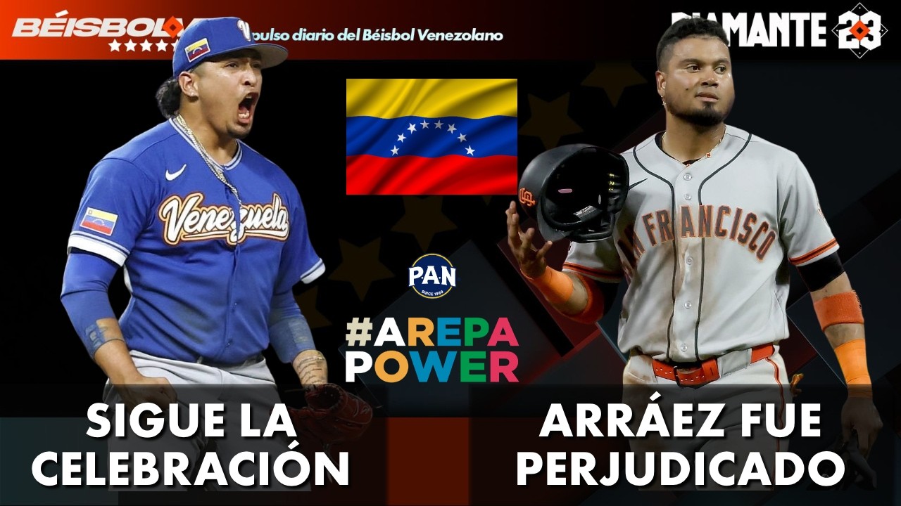 LUIS ARRÁEZ Robaron a La Regadera VENEZUELA Un mes del título del Clásico Mundial 2026 | DIAMANTE 23