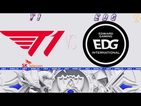 T1 vs EDG | Worlds 2021 Groups Day 2 | T1 vs EDward Gaming