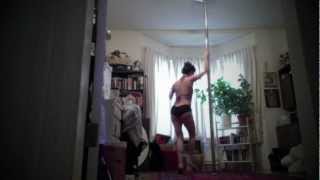 Pole dance freestyle (&quot;Diamond Dave,&quot; The Bird and the Bee)