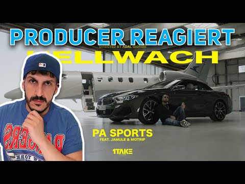 Producer REAGIERT auf PA Sports - Hellwach ft. Jamule & MoTrip (prod. by Miksu & Sizzy)